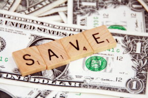 saving money